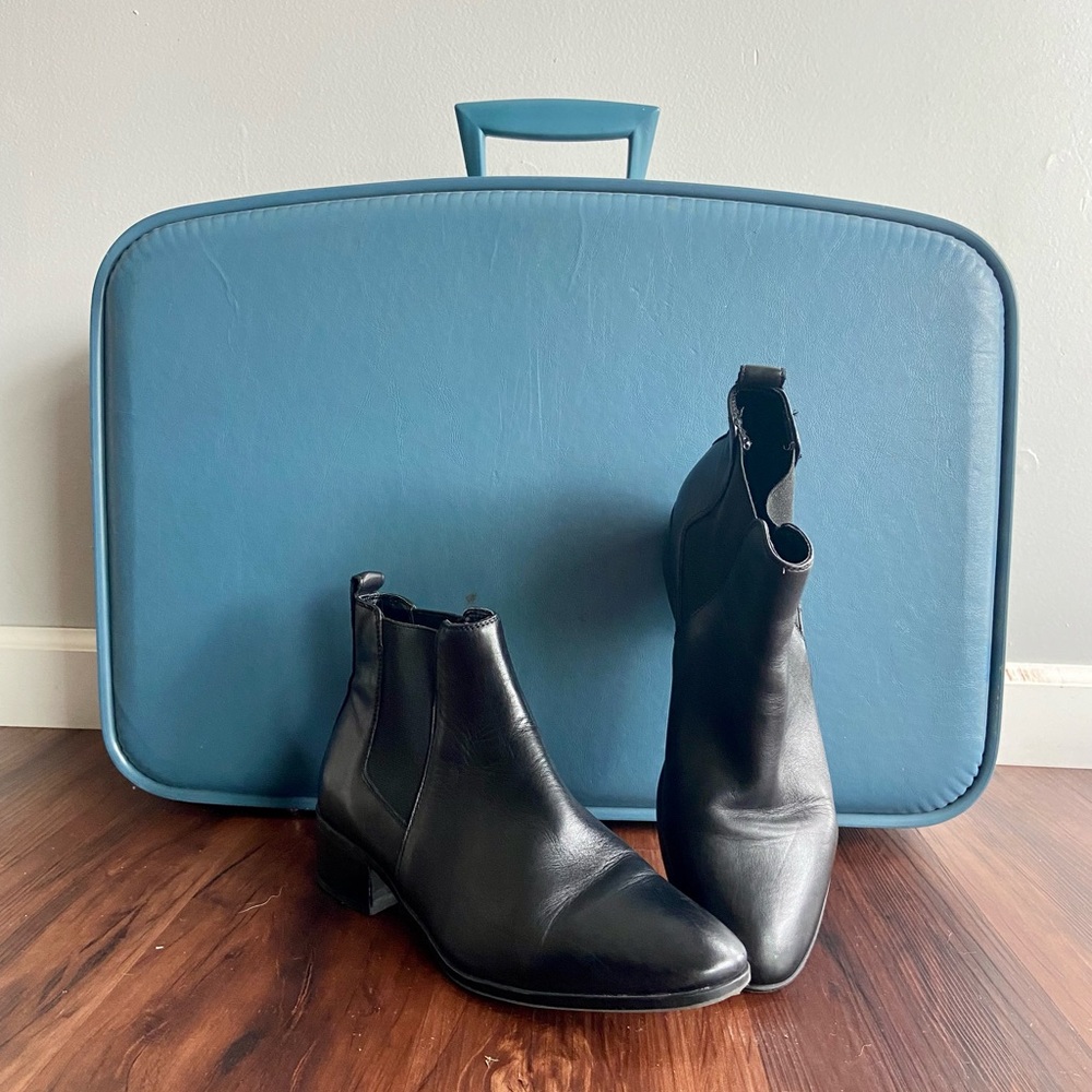 Steve Madden Black Booties